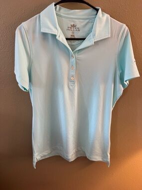 Peter Millar Mint Green Performance Polo